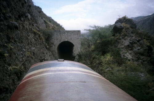 4614 hr RTW 12-13 Dec 1990 Train Ibarra - San Lorezo Ecuador