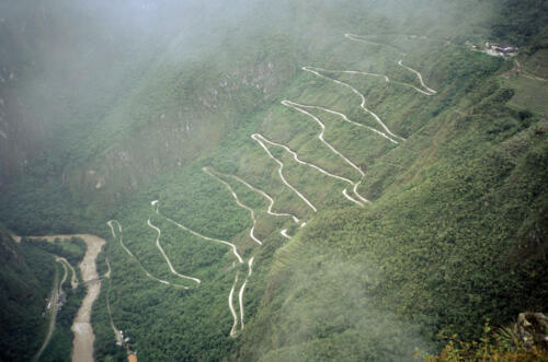 4694 hr RTW 1 Jan 91 Machu Picchu Peru