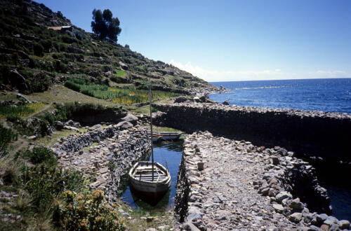4731 hr RTW 6-8 Jan 1991 Isla Amantaní Titicaca Peru