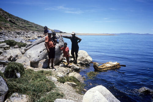 4736 hr RTW 6-8 Jan 1991 Isla Amantaní Titicaca Peru