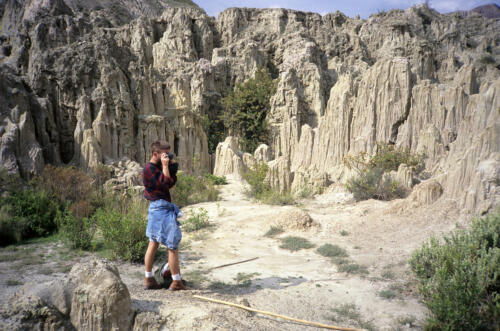4739 hr RTW 12 Jan 1991 Valle de la Luna La Paz Bolivia