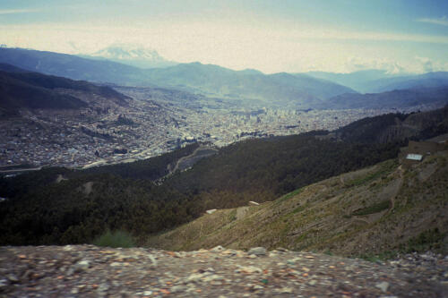 4744 hr RTW 13 Jan 1991 La Paz to Chacaltaya Ski Centre Bolivia
