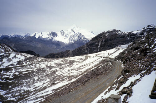 4747 hr RTW 13 Jan 1991 La Paz to Chacaltaya Ski Centre Bolivia