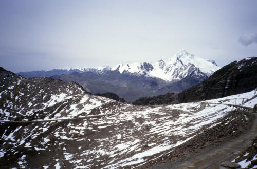 4754 hr RTW 13 Jan 1991 La Paz to Chacaltaya Ski Centre Bolivia