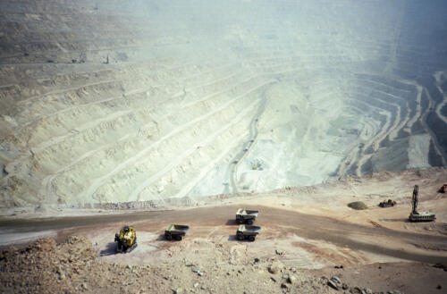 4853 hr RTW 28 Jan 1991 Chiquicamata Copper Mine Chile