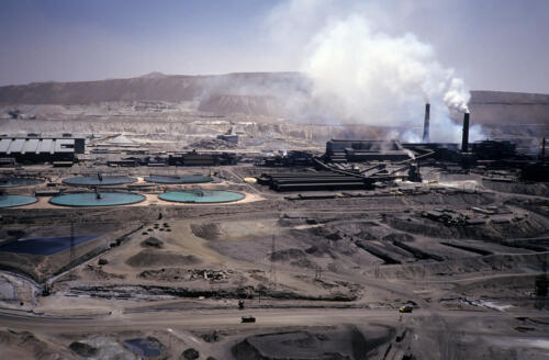 4863 hr RTW 28 Jan 1991 Chiquicamata Copper Mine Chile