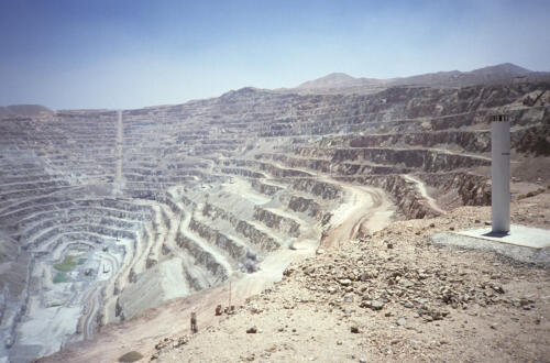 4864 hr RTW 28 Jan 1991 Chiquicamata Copper Mine Chile