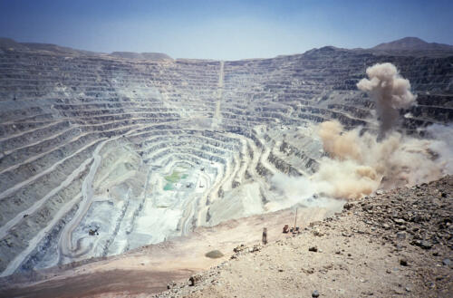 4866 hr RTW 28 Jan 1991 Chiquicamata Copper Mine Chile