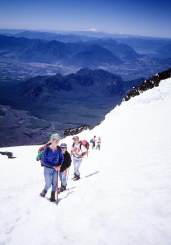 4893 hr RTW 3-5 Feb 1991 Villarica  Pucón Chile