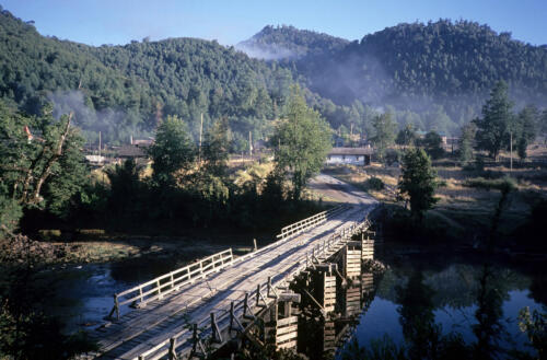 4918 hr RTW 8-9 Feb 1991 Puerto Fuy Chile to Bariloche Arg