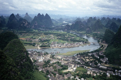 5642 hr RTW 12-17 Jul 1991 Yangshuo, Guilin, China