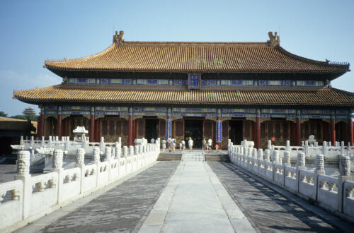 5785 hr RTW 11 Aug 1991 Forbidden City, Beijing, China