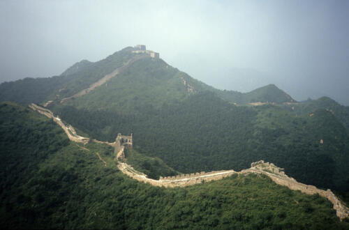 5795 hr RTW 13 Aug 1991 The Great Wall, Beijing, China
