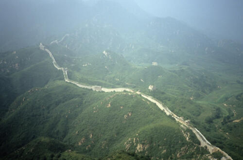 5797 hr RTW 13 Aug 1991 The Great Wall, Beijing, China